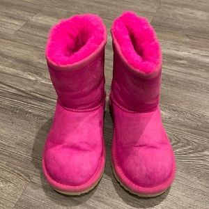 Little girls Ugg boots (size 11) used